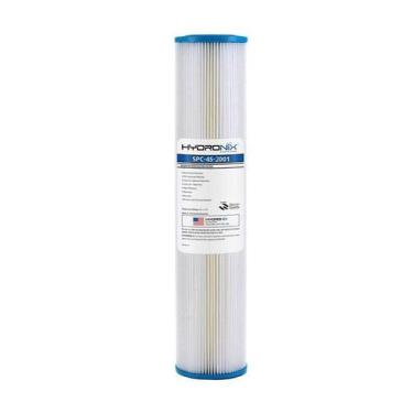 Imagem de Refil Plissado Lavável Reutilizável  20" x 4,5" BIG - Hydronix, 50 mic