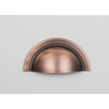 Imagem de Puxador Concha Shell 64mm Vecchio Cobre Zen Design