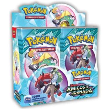 Imagem de 1 Boosters Cards Pokémon Amigos De Jornada Copag EV9 PCT C/6