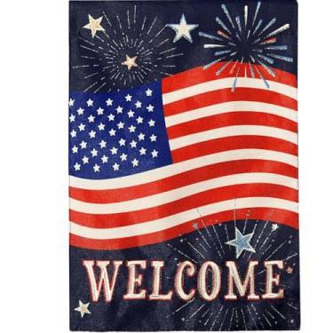 Imagem de Briarwood Lane Celebrate America Bandeira da casa de serapilheira