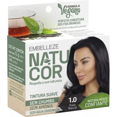 Imagem de Coloração Natucor Naturalmente Confiante 1.0 Chá Preto