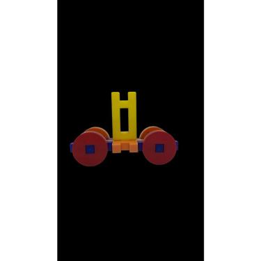 Imagem de Brinquedo pedagógico infantil-ideal para desenvolver A imaginação-criatiividade E habilidades psicomotoras-pecinhas de montar E criar 15 unidades