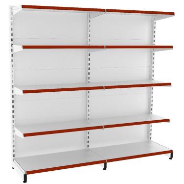 Imagem de Gôndola Parede Prateleira Lateral 1 Inicial + 1 Continuação