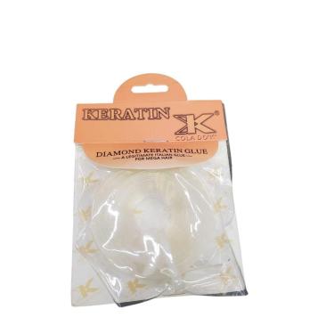 Imagem de Cola Queratina Fita K Mega Hair Transparente- 3 Metros