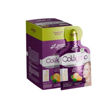 Imagem de Colágeno Hidrolisado Sachê 25g (Cx 10) - Body Action, Abacaxi Com Hort