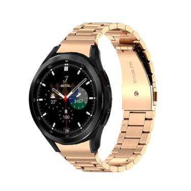 Imagem de Pulseira 3 Elos Metal Gomada Para Galaxy Watch 4 42mm/ 46mm - TECH KIN