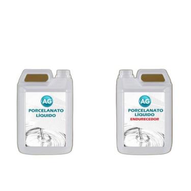 Imagem de Kit Porcelanato Líquido + Primer Por M  Preparo e Aplicação - Resinas 