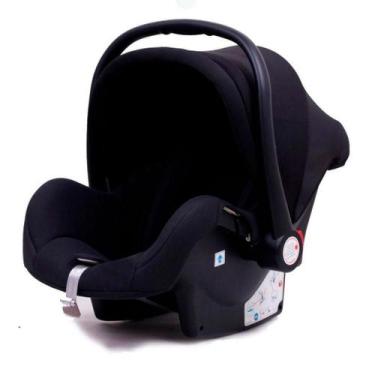 Imagem de Bebê Conforto Luxo C/ Alça 0-13kg - Preto - Genérico, Preto