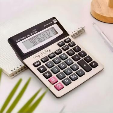 Imagem de Calculadora De Mesa 12 Dígitos Big Display Lecover LC-1200V, 2 unidade