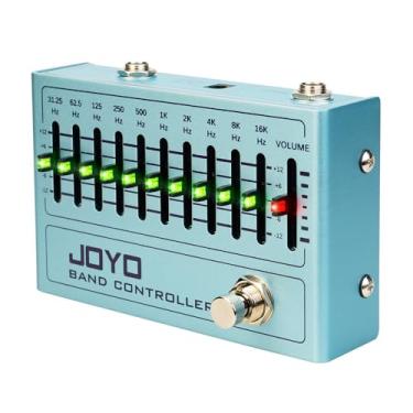 Imagem de JOYO EQ Pedal 10 Band Equalizer (31.25Hz-16kHz) for Electric Guitar & Bass Including 4-string/ 5-string / 6-string/ 7-string Guitars (R-12)