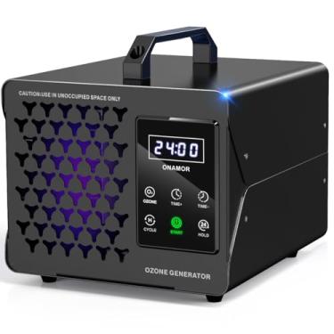 Imagem de onamor Gerador De Ozônio Digital Onamor, Eliminador Odores 99.000 Mg, Máquina Alta Capacidade Para Remoção Até 740 M², Eliminador, Ozonizador Ionizador Casa, Carro, Fumaça, Quarto Animais Estimação