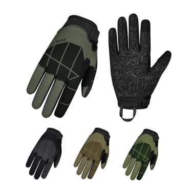 Imagem de Intra-FIT Luvas De Airsoft, Luva Antiderrapante Com Tela Sensível Ao Toque, Leve E Alta Destreza (Cinza, M)