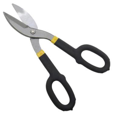 Imagem de Tesoura Alicate Corte Para Funileiro Chapa Aço Calha 10 Aço - Tradesta