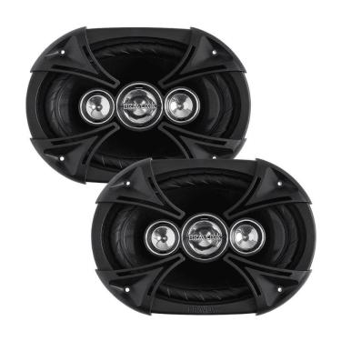 Imagem de Alto Falante Bravox Quadriaxial B4x69bk 6x9 220w Rms 4r Par