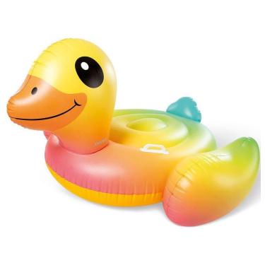 Imagem de Boia Inflável Grande Pato Amarelo 147cm Intex