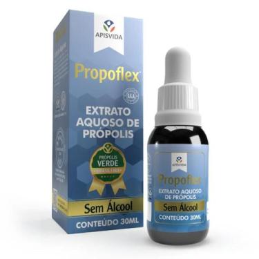 Imagem de Propoflex Extrato Aquoso de Própolis Verde Sem Álcool 30mL Gotas Apisv