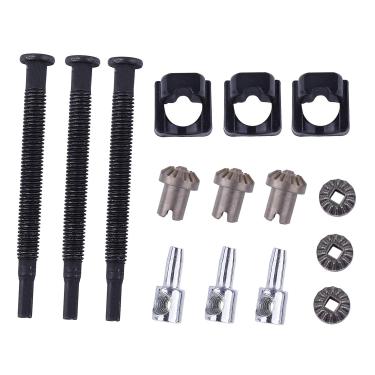 Imagem de Hippotech Kit de 3 parafusos ajustadores tensores de corrente para Echo CS-400 CS-420ES CS-370 CS-530 Nova motosserra V651000001