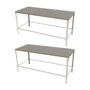 Imagem de Kit - 2 Mesa Panificadora Desmontável 800x870x1900 Mbr-018 - Braesi