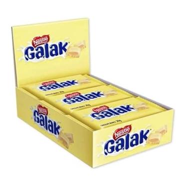 Imagem de Barra de Chocolate GALAK Nestle display com 16 unidades de 80g