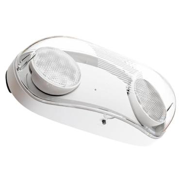 Imagem de Sunco Lighting Luz De Emergência Externa Led, 2 Luzes Saída Ajustáveis Com Classificação Umidade E Bateria Reserva, Resistente Ao Fogo, 2,4 W, 400 Lm, 6500 K Cct, Ca 120-277 V, Ul