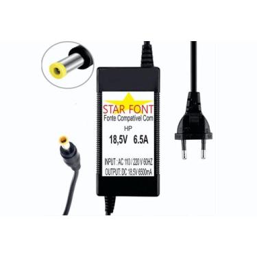 Imagem de Fonte Carregador All-in-one Hp Omni 18,5v 6,5a - Starfont