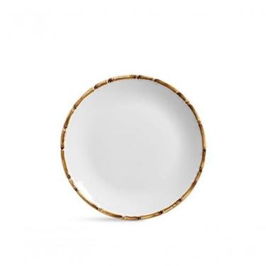 Imagem de Jogo Pratos Jantar Raso Bambu Scalla 6 Unidades Branco