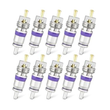 Imagem de 10 PCS Núcleo de válvula Schrader A/C de furo grande europeu adequado para MT1544 BMW 64536922944, Mercedes Mini 0008320285, VW 8E0820855 Adequado para sistemas 134A e R12