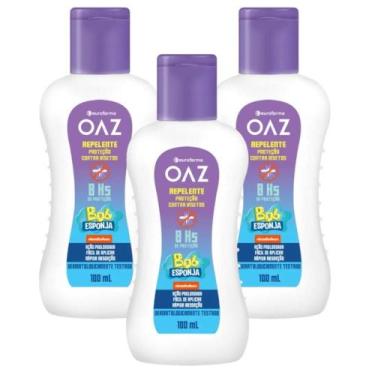 Imagem de 3Un De 100ml De Repelente Infantil OAZ Bob Esponja - EUROFARMA