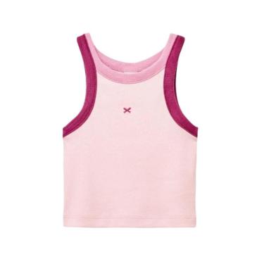 Imagem de Hering Kids Regata Cropped Rosa-Feminino