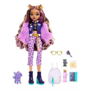 Imagem de Monster High Core Boneca Clawdeen Wolf 25 Cm Novo Visual  Com Monster Pet e Acessorios - Mattel