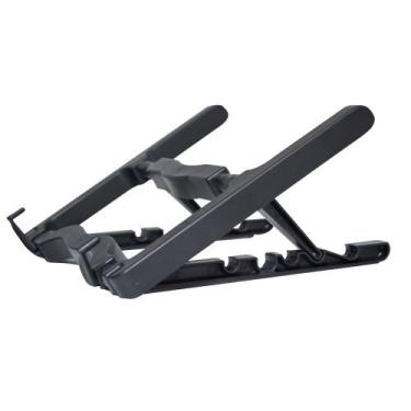 Imagem de Suporte para notebook ergonômico em polipropileno 3 posições - Prolabo
