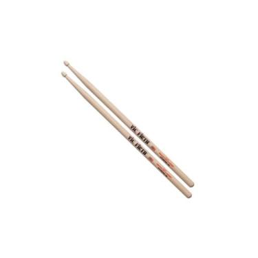 Imagem de Baqueta american classic extreme 5b ponta de madeira x5b vic firth 245