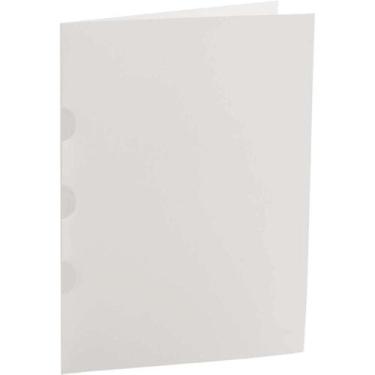 Imagem de Pasta Proposta Papelão Ofício 325mmx235mm Branco Delloclean
