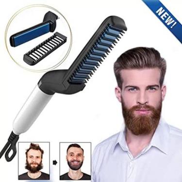 Imagem de Alisador De Barba E Cabelo Barbeiro Chapinha Hair Lançamento - PDN