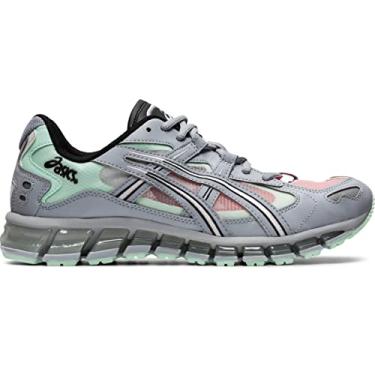 Imagem de ASICS Men's Gel-Kayano 5 360 Running Shoes, 7.5M, Piedmont Grey/Mint Tint