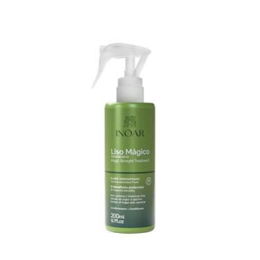 Imagem de Inoar, Fluido Termoativado Inoar Liso Mágico, Efeito Liso Instantâneo, Proteção Térmica, Antifrizz, Sem Enxágue - 200ml