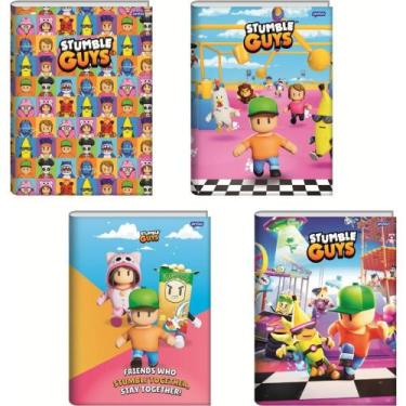 Imagem de Caderno Brochurão Capa Dura Stumble GUYS 80 Folhas Pacote com 5 Unidad