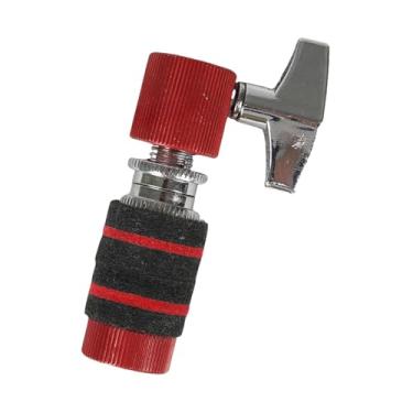 Imagem de Almencla Embreagem para chimbal Jazz Drum Clutch Acessório para instrumento Fácil de instalar Suporte para pratos de bateria, Vermelho