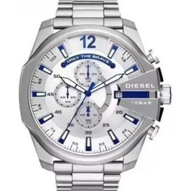 Imagem de Relógio Masculino Diesel Dz4477 Mega Chief C/NF Aço Inox - Majestoso J