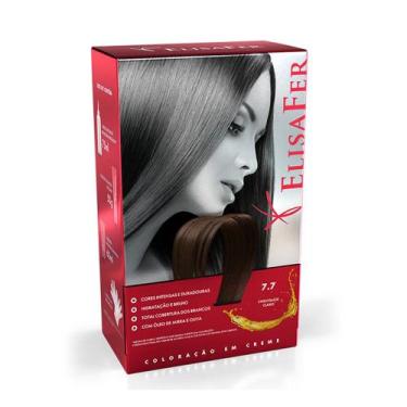 Imagem de Tintura Elisafer 7.7 Chocolate Claro