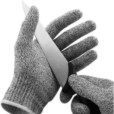 Imagem de Luva Proteção Anti-Corte Profissional Resistente Segurança