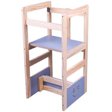 Imagem de Torre De Aprendizagem Montessoriana Regulagem De Altura 4x1 - Tribosho