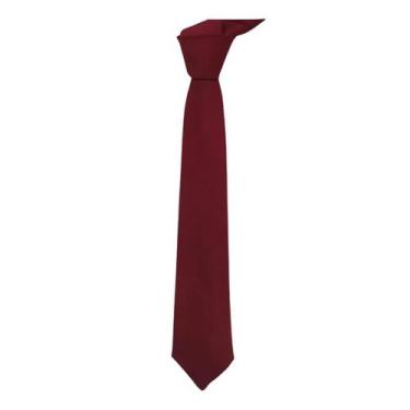 Imagem de Gravata Clássica Fosca Semi Slim Marsala  15 Unidades - R E R GRAVATAS