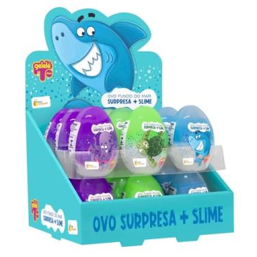 Imagem de Brinq 98G Ovo Surpresa Fundo Do Mar Doce Brinquedo 3648