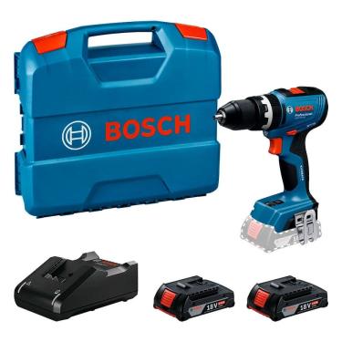 Imagem de Parafusadeira Furadeira Impacto 18V 2 Bateria 2,0Ah Brushless GSB 18V65 Bosch