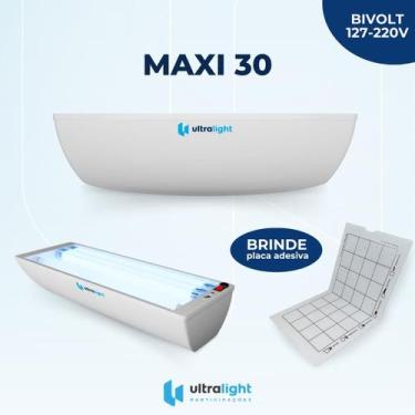 Imagem de Armadilha Luminosa Pega Moscas Mosquitos Insetos Voadores Maxi-30 - UL