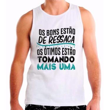 Imagem de Regata Personalizada Frase Carnaval Os Bons Tão De Ressaca Os ótimos E
