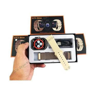 Imagem de Relógio Inteligente Masculino 2023 Com Tela Touchscreen De 2,01 Polega