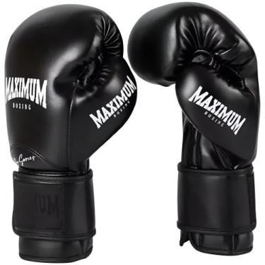 Imagem de Luva boxe muay thai kickboxing profissional pro series maximum - preto