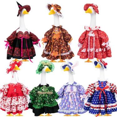 Imagem de Conjunto de roupas Goose kedaijin Lolita Holiday Porch 23 cm de outono